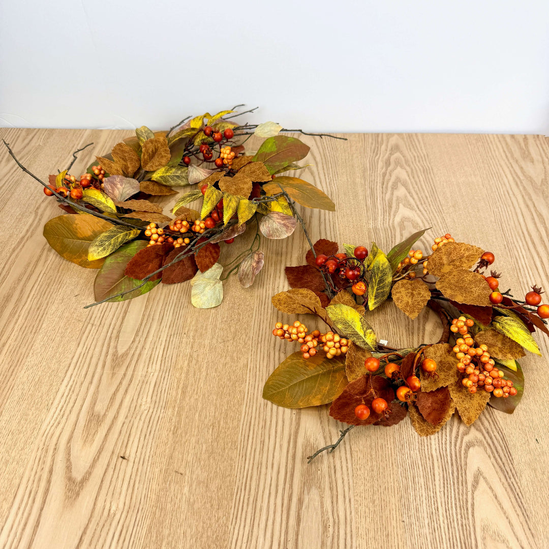 Fall Candle Rings  - 2 Sizes