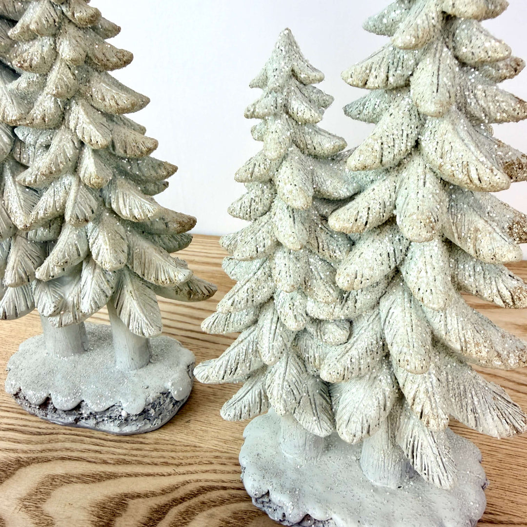 Resin Holiday Trees, 2 Sizes