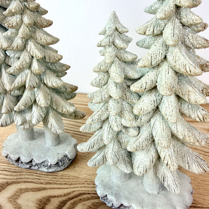 Resin Holiday Trees, 2 Sizes