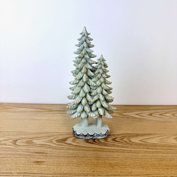 Resin Holiday Trees, 2 Sizes