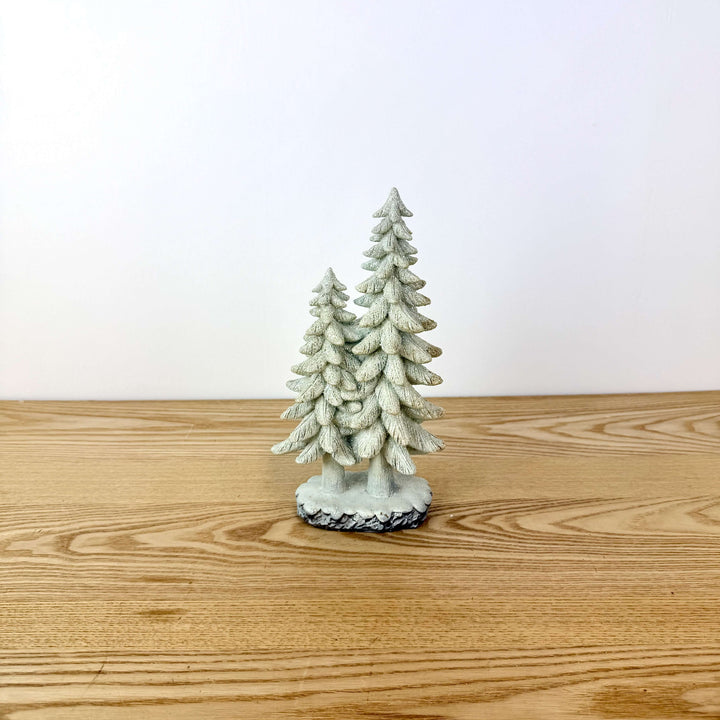 Resin Holiday Trees, 2 Sizes