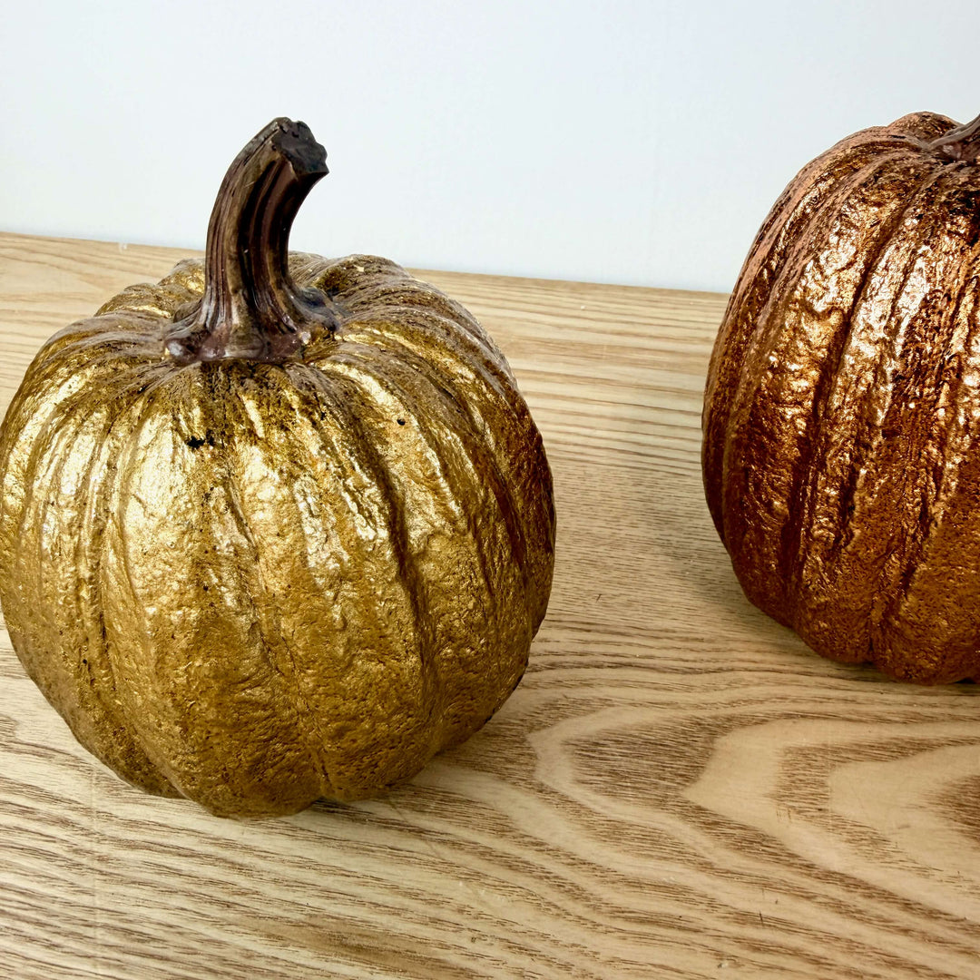 Metallic Harvest Pumpkin, 3 colors