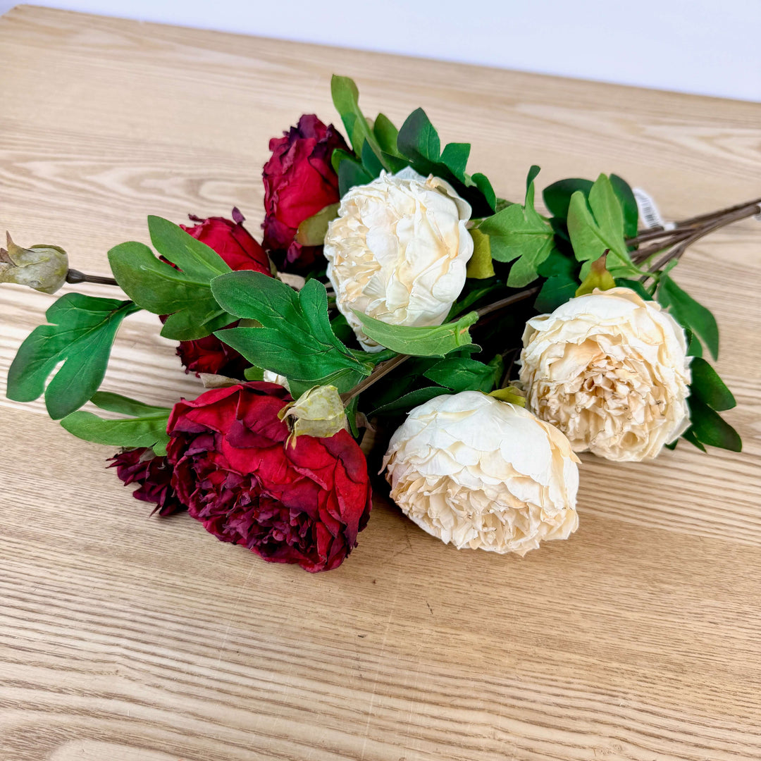 Large Peony Spray