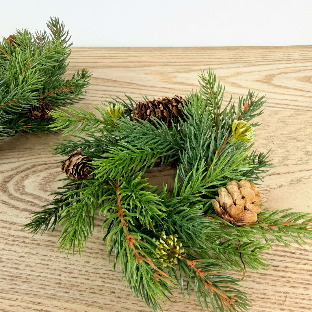 Spruce Candle Ring, 2 sizes
