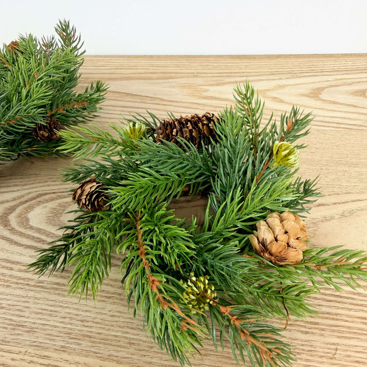 Spruce Candle Ring, 2 sizes