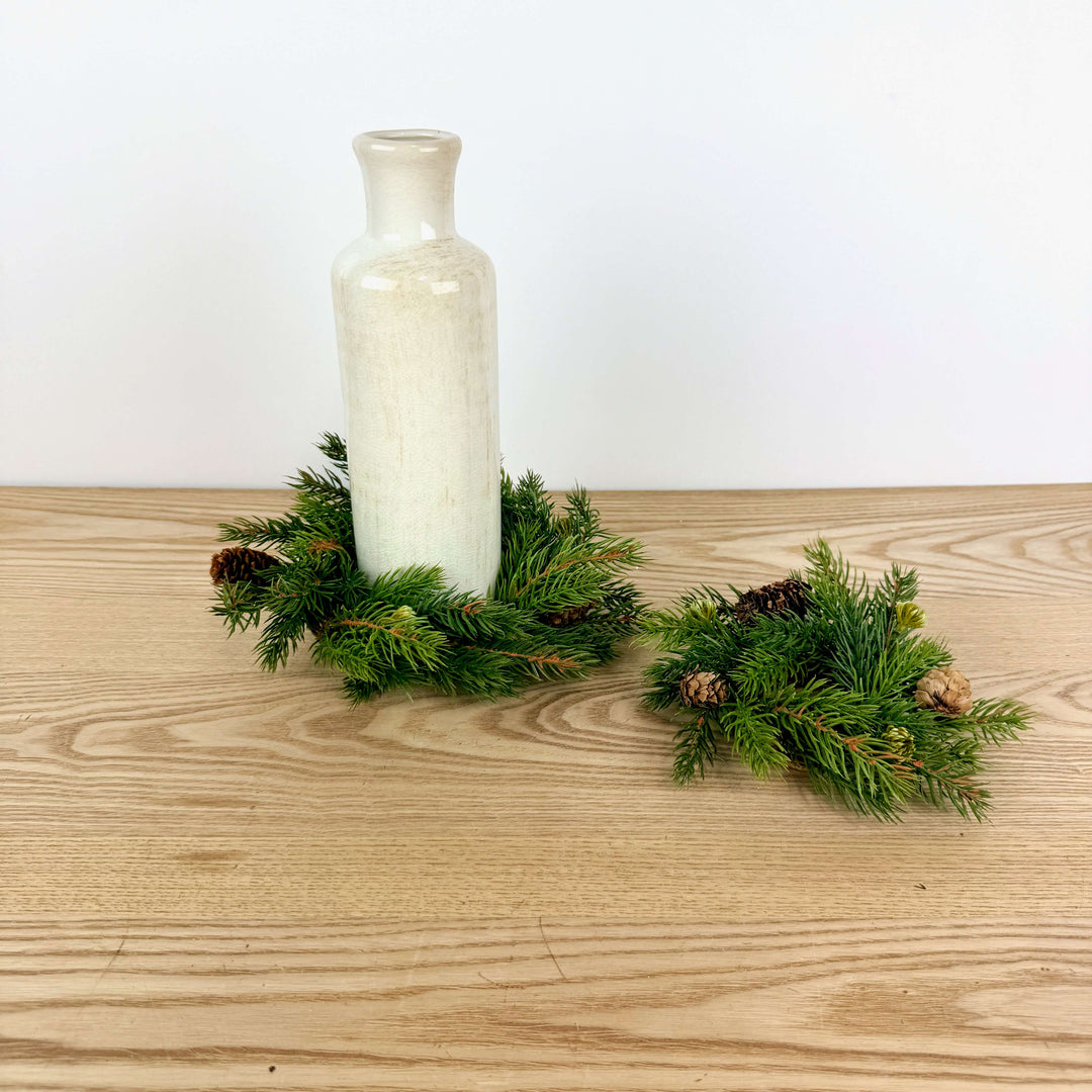 Spruce Candle Ring, 2 sizes