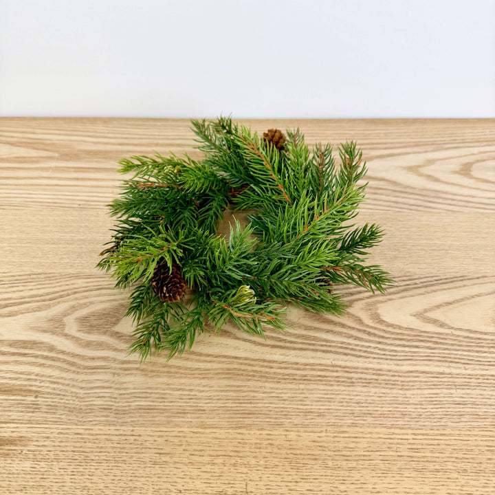 Spruce Candle Ring, 2 sizes