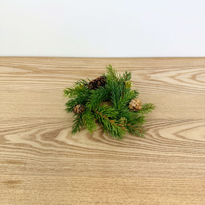 Spruce Candle Ring, 2 sizes