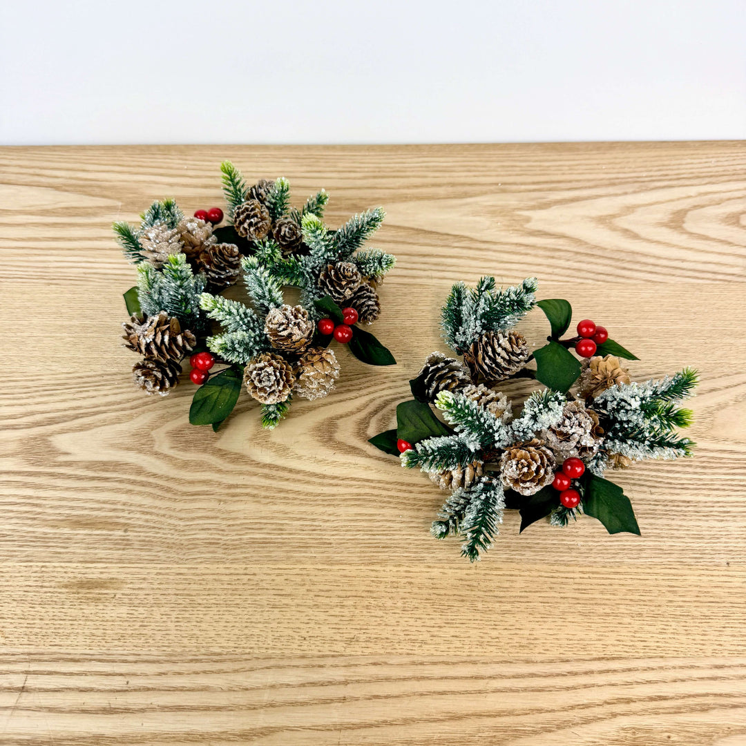 Ice Pine Candle Ring, 2 sizes