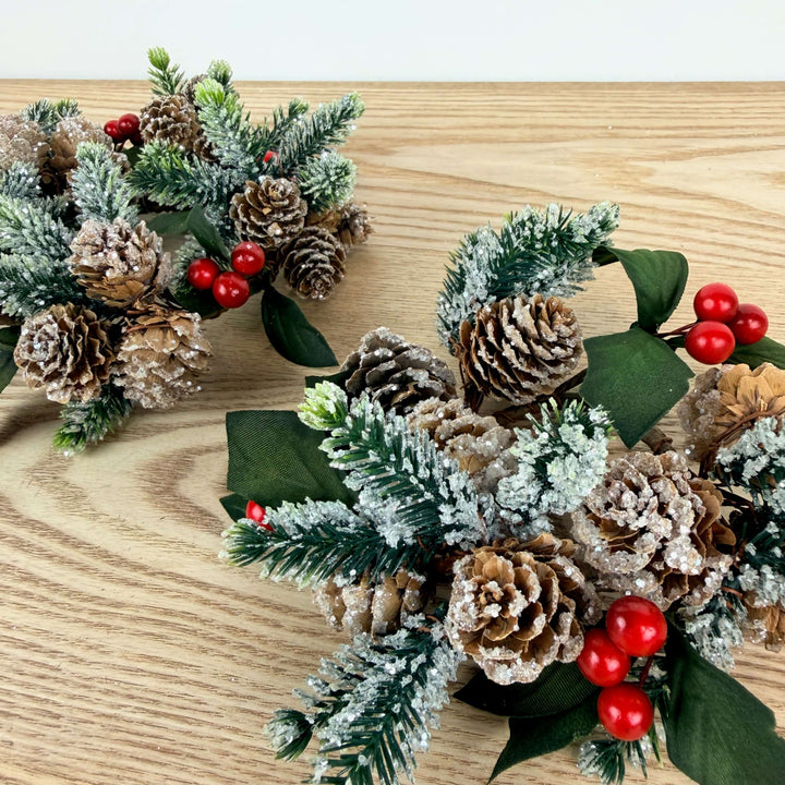 Ice Pine Candle Ring, 2 sizes