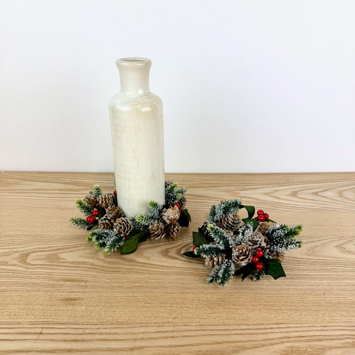 Ice Pine Candle Ring, 2 sizes