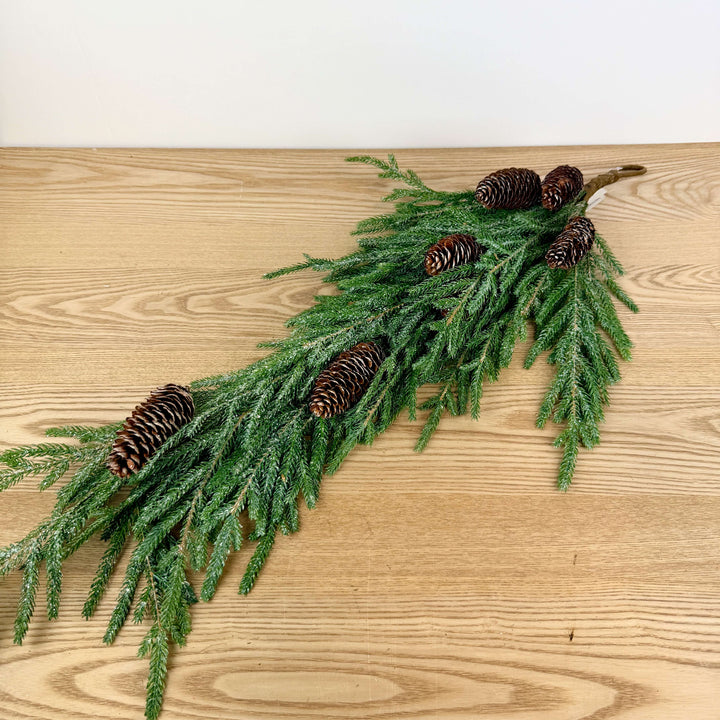 Frosted Austrian Pine Teardrop