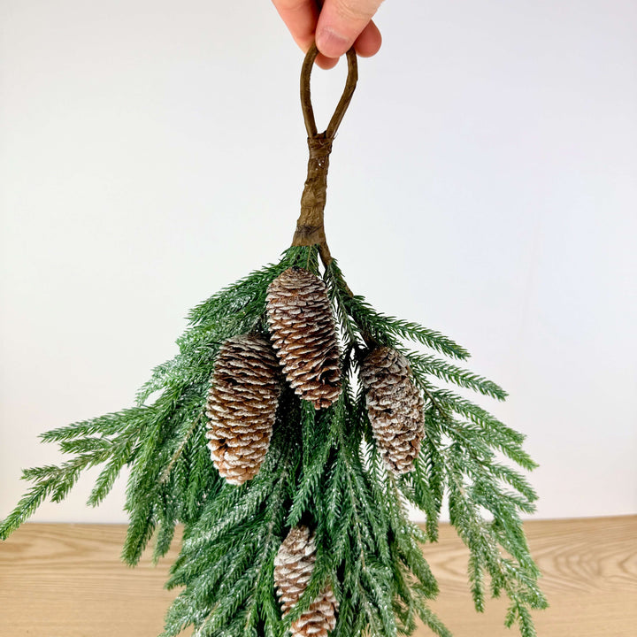 Frosted Austrian Pine Teardrop