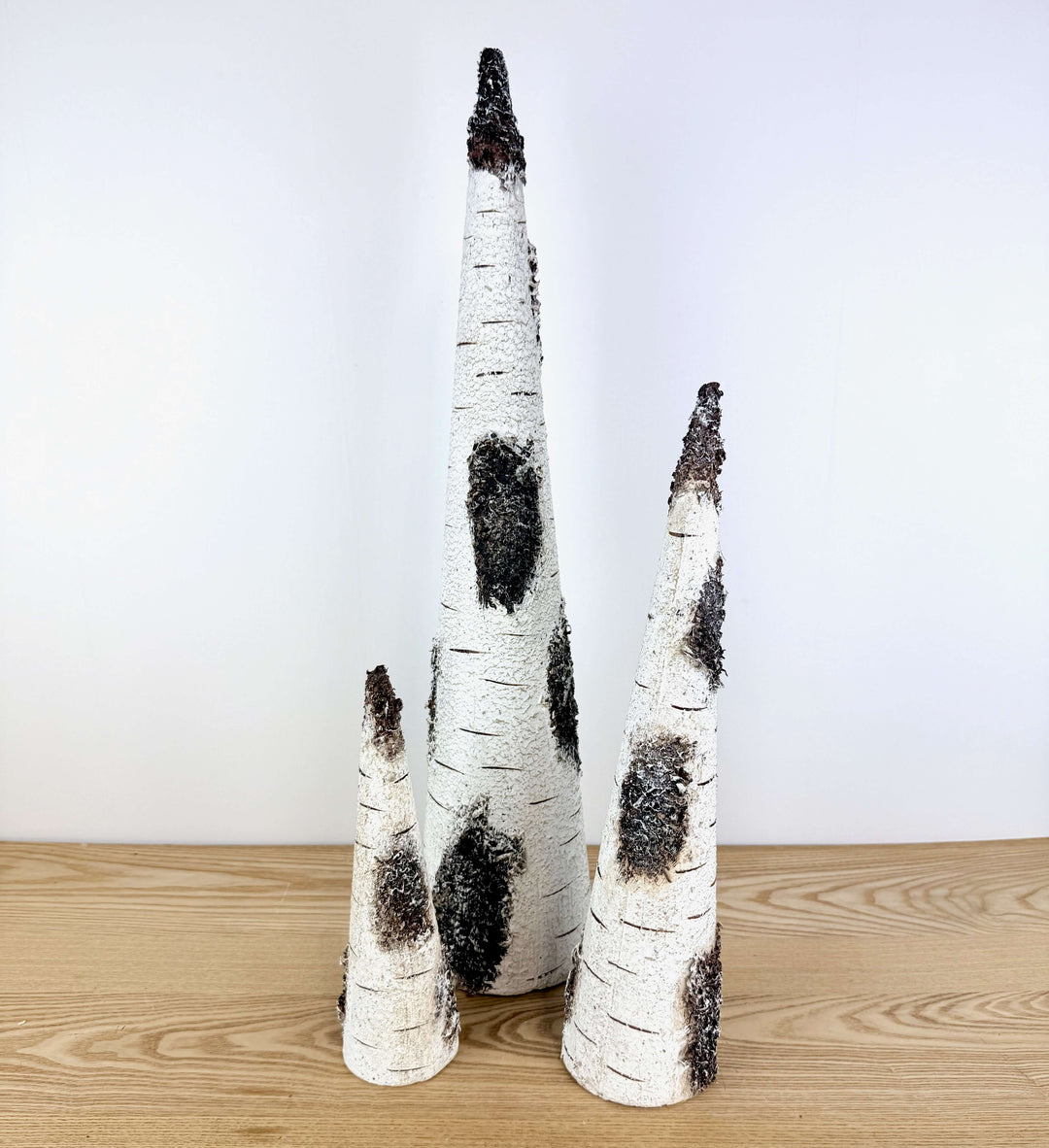Birch Collection Trees, Set of 3