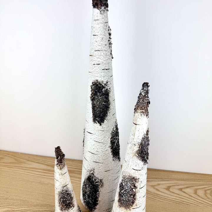 Birch Collection Trees, Set of 3