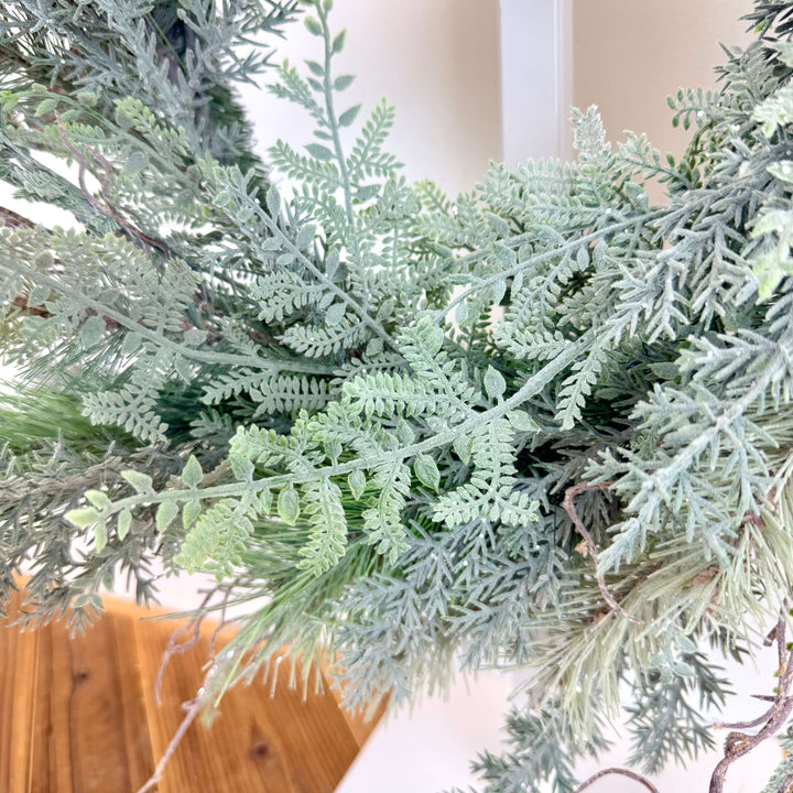 Snowfall Wreath