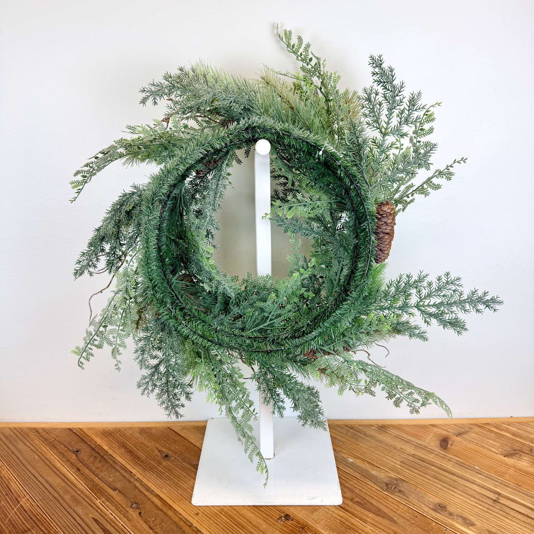 Snowfall Wreath