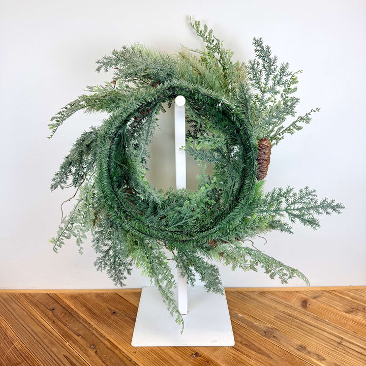Snowfall Wreath