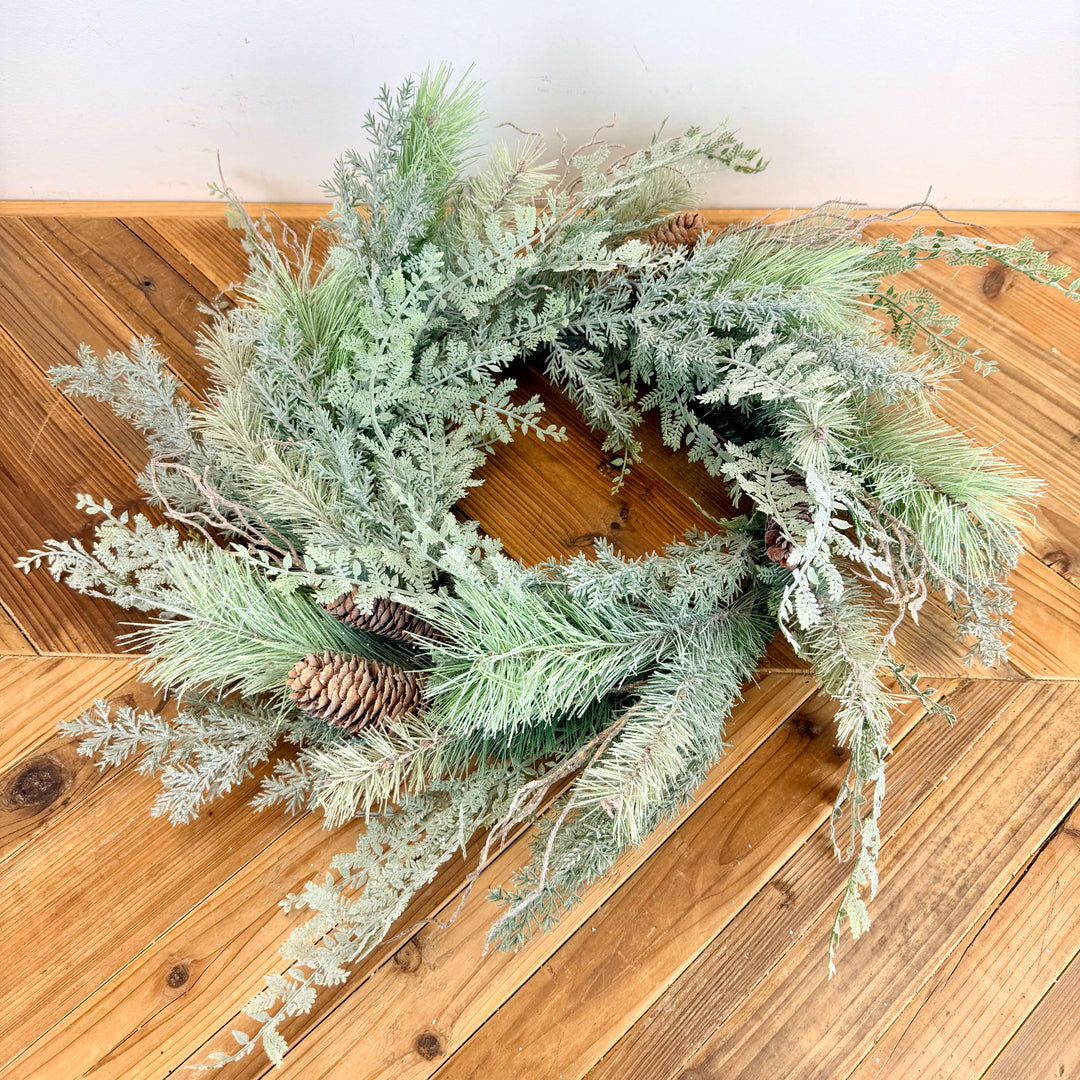 Snowfall Wreath