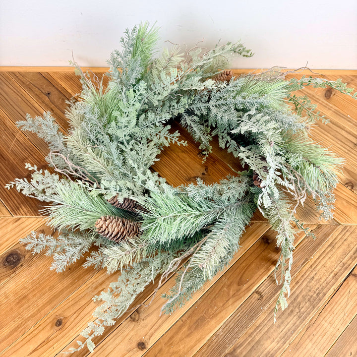 Snowfall Wreath