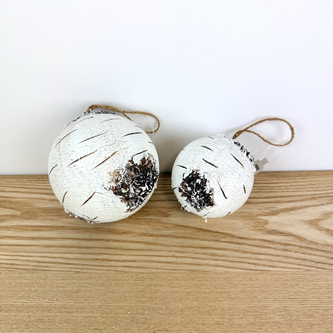 Birch Ornaments, 2 sizes
