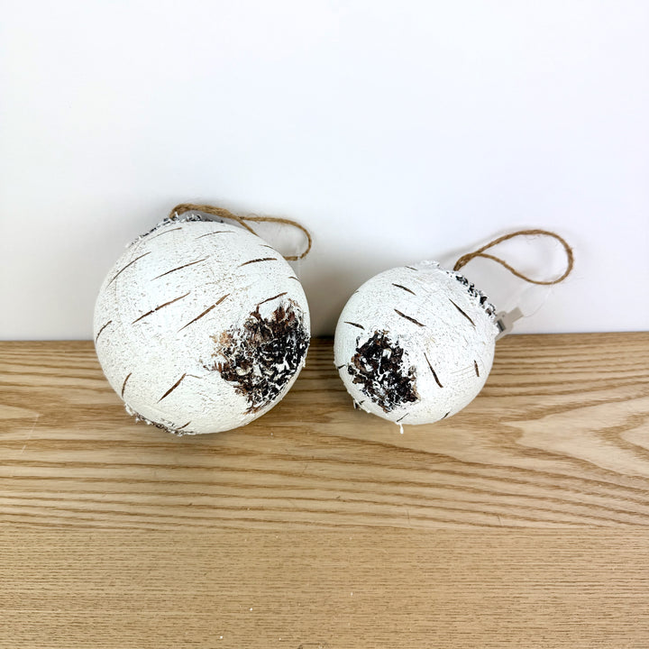 Birch Ornaments, 2 sizes