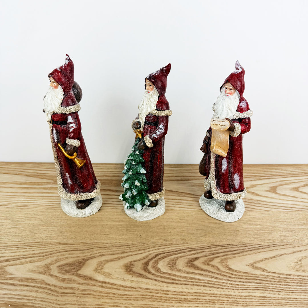 Holiday Santa, 3 Styles
