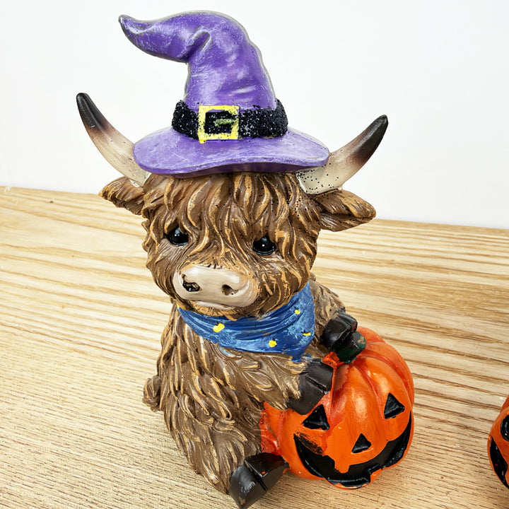 Halloween Highland Cow, 3 Styles