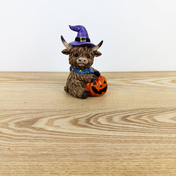 Halloween Highland Cow, 3 Styles