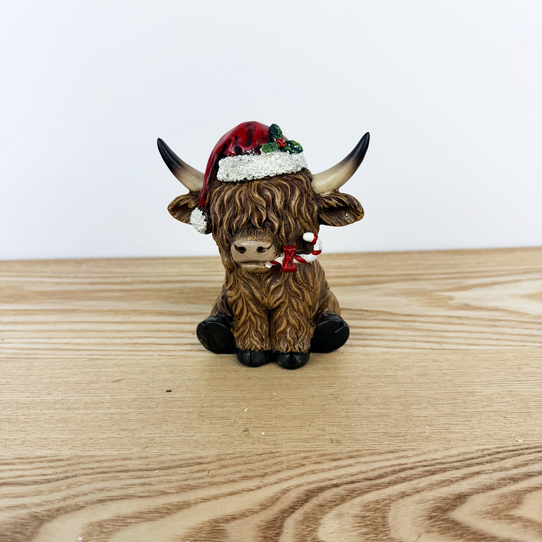 Highland Cow Figurines - 2 Styles