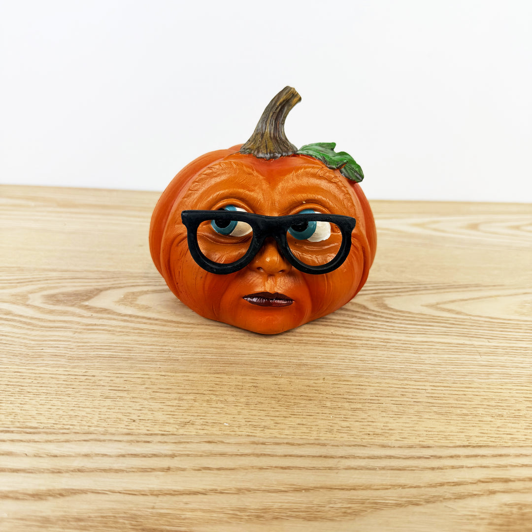 Pumpkin Heads with Glasses, 3 styles