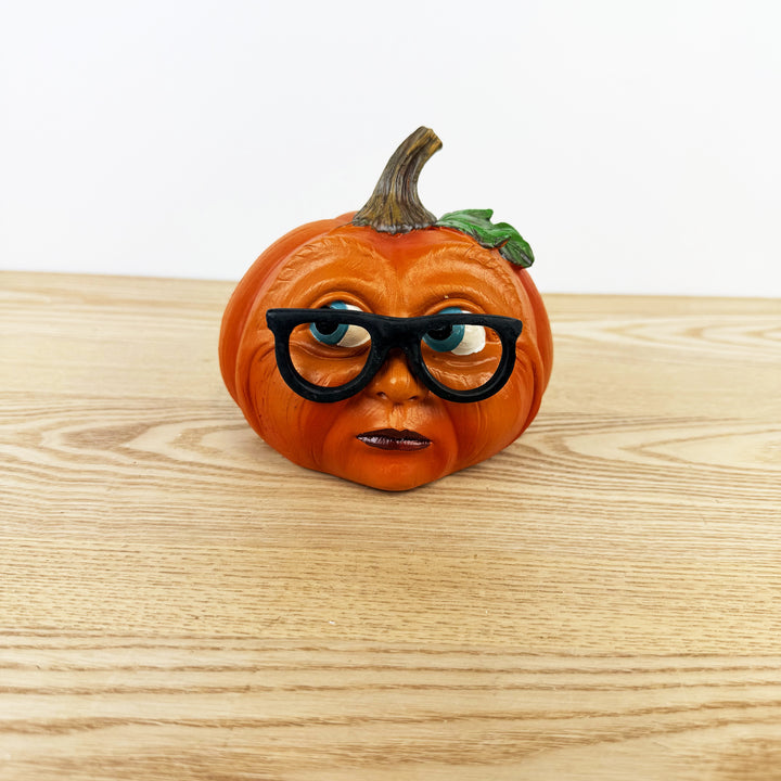 Pumpkin Heads with Glasses, 3 styles