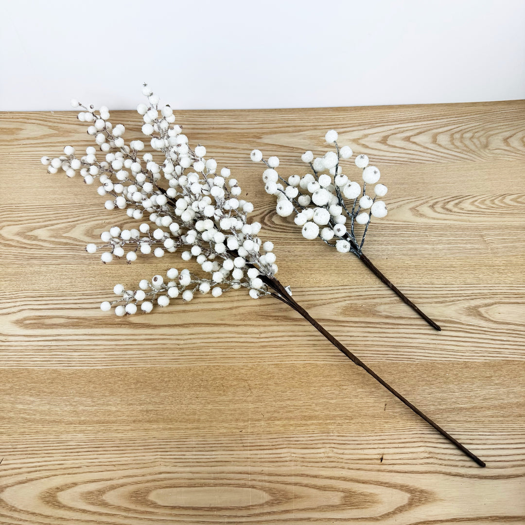 Glitter Berry Bush - White Collection