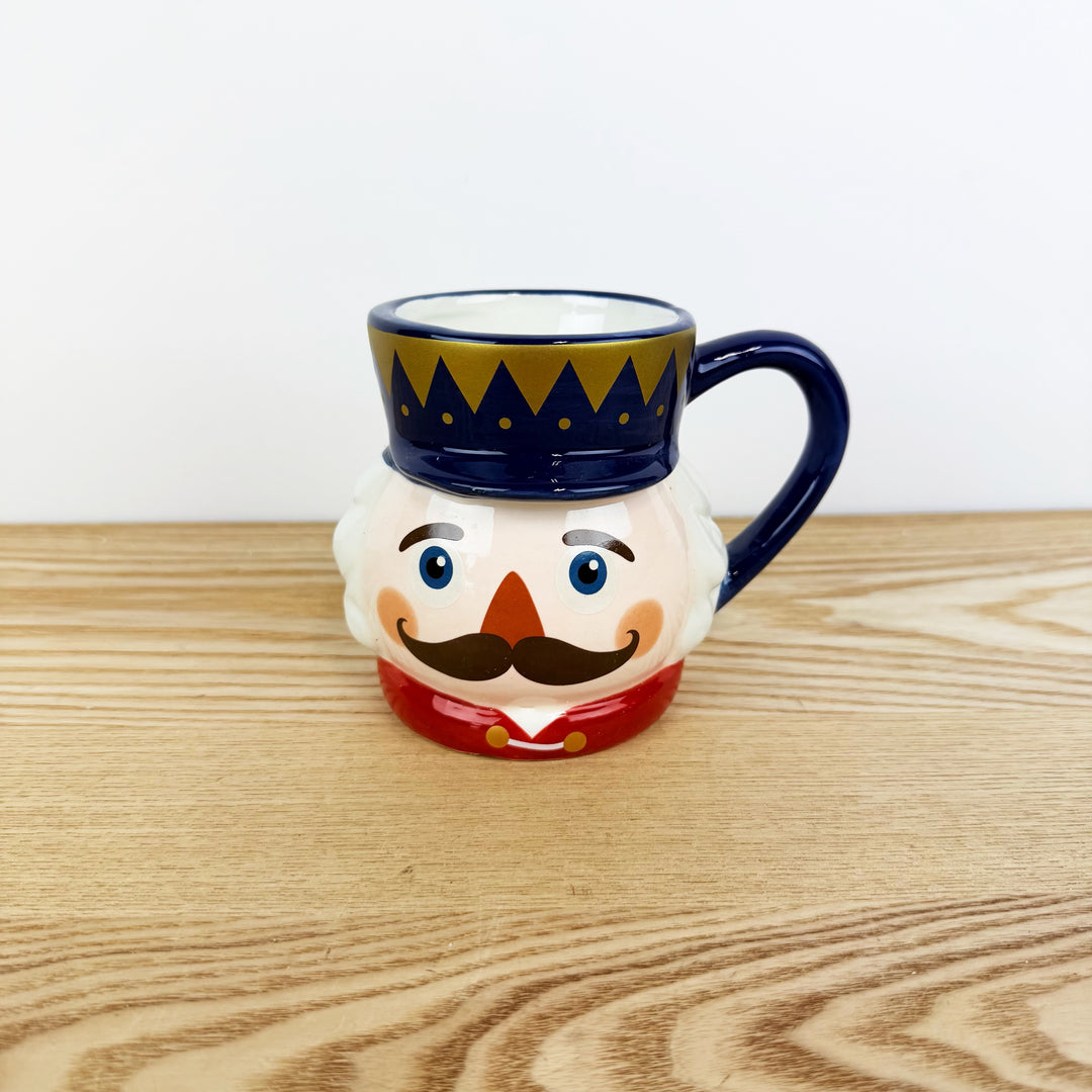 Ceramic Nutcracker Mug, 4 Styles
