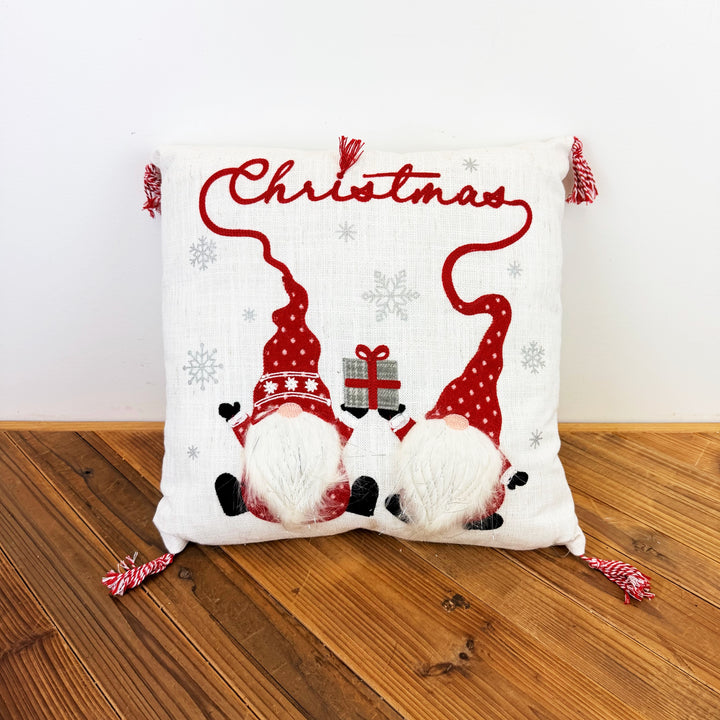 Christmas Gnome Design Pillow, 3 Styles