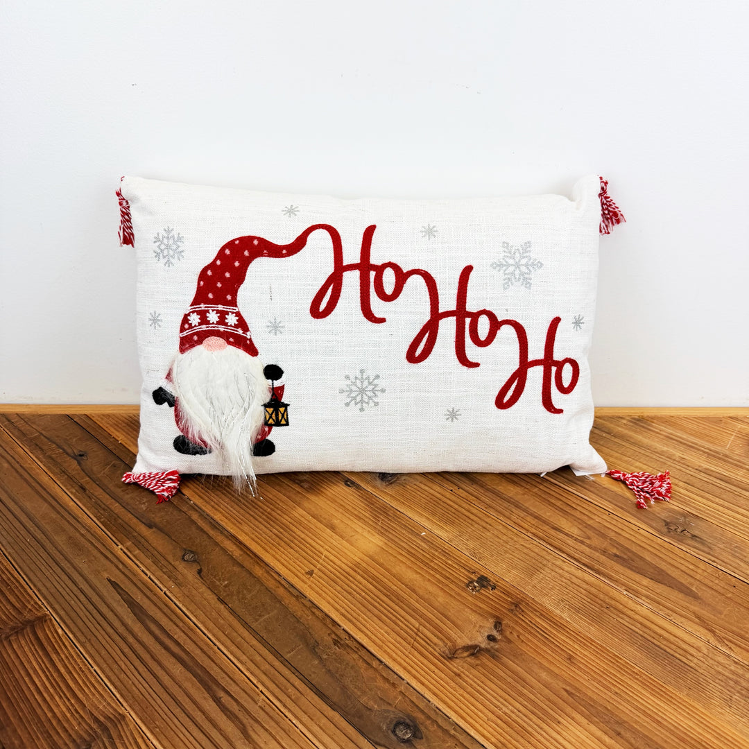 Christmas Gnome Design Pillow, 3 Styles