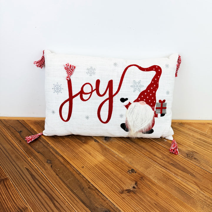 Christmas Gnome Design Pillow, 3 Styles