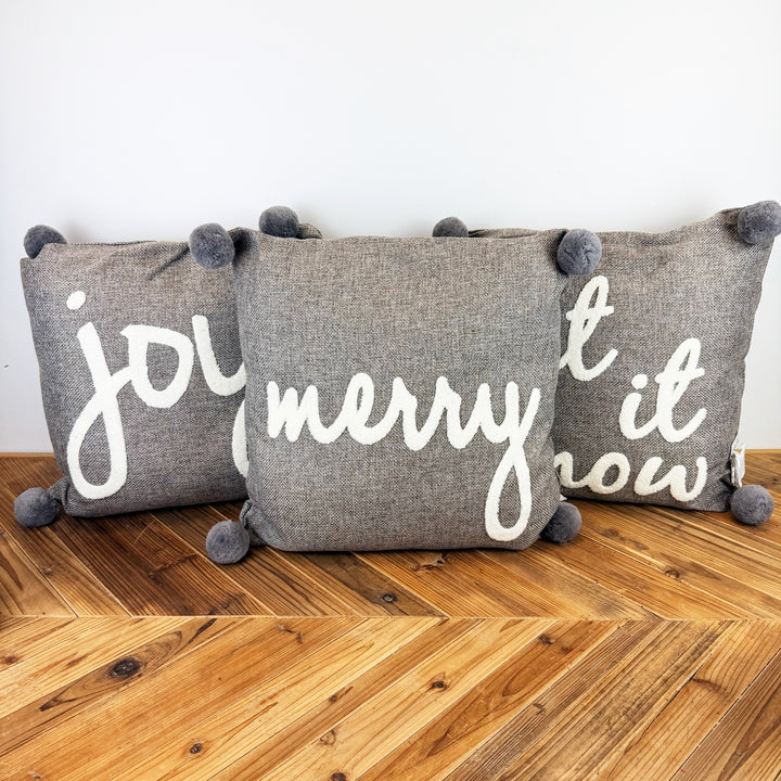 Holiday Design Pillow, 3 Styles