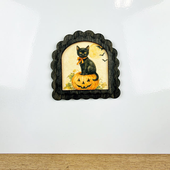 Halloween Vintage Style Magnets, 6 Styles