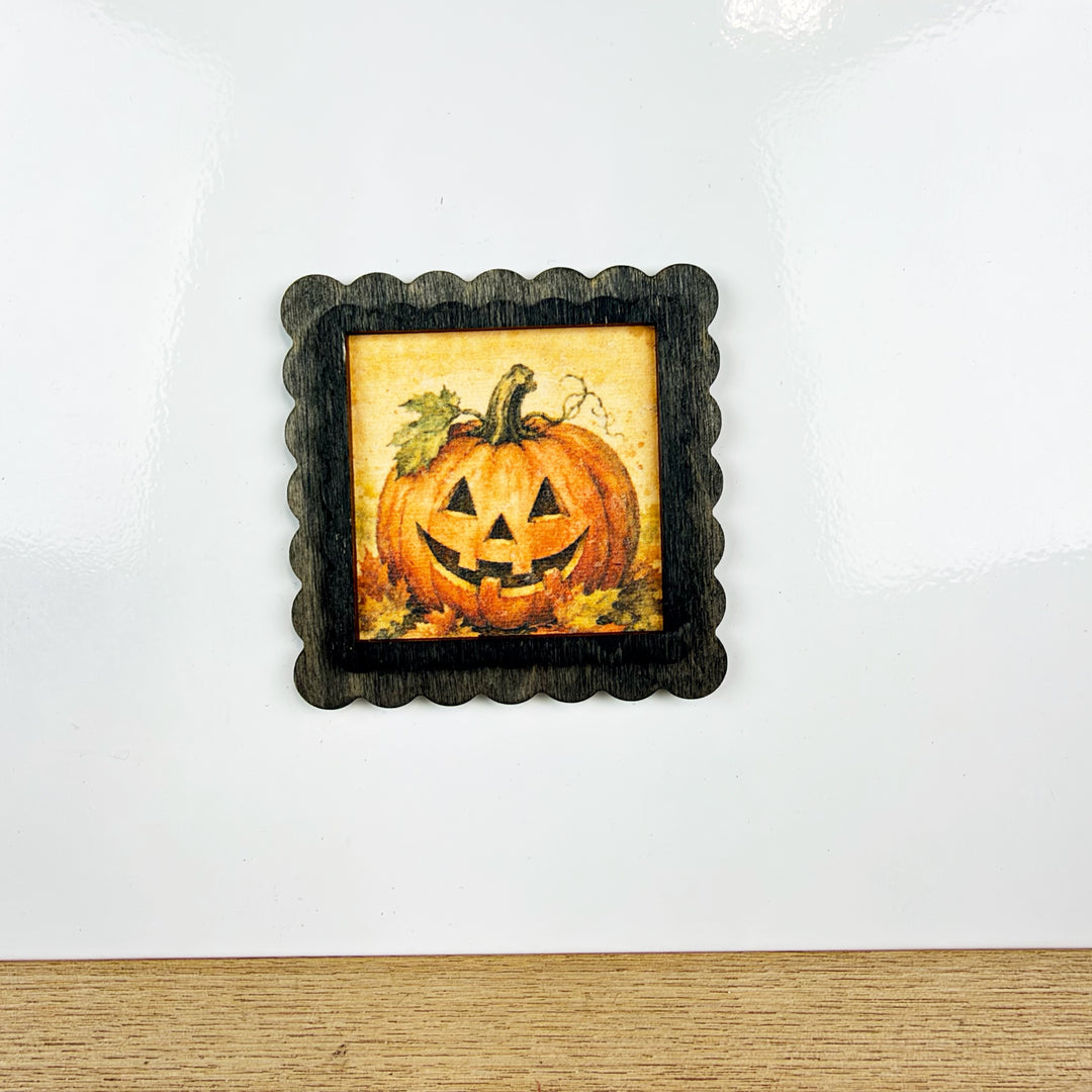 Halloween Vintage Style Magnets, 6 Styles