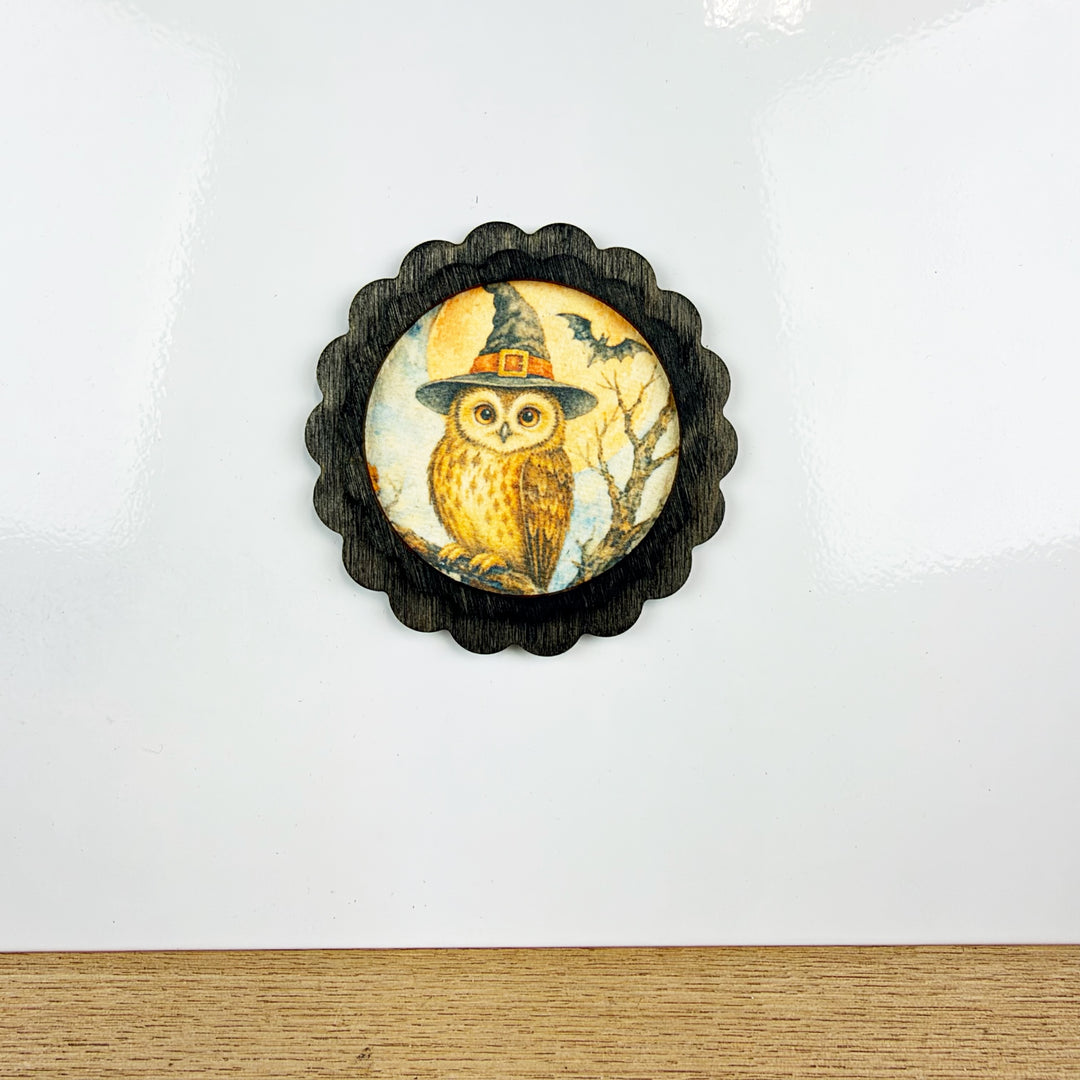 Halloween Vintage Style Magnets, 6 Styles