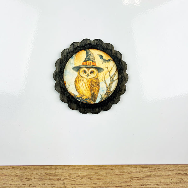 Halloween Vintage Style Magnets, 6 Styles