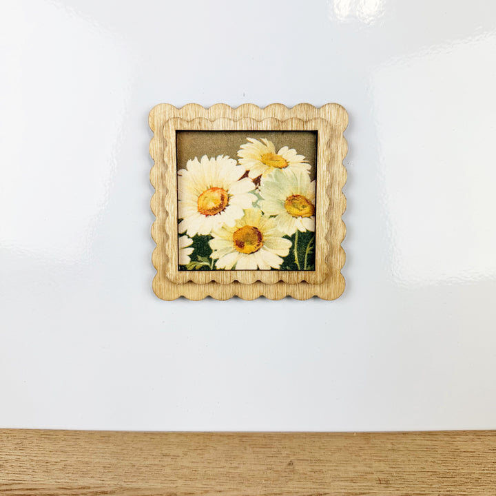 Summer Florals Vintage Style Magnets, 6 styles
