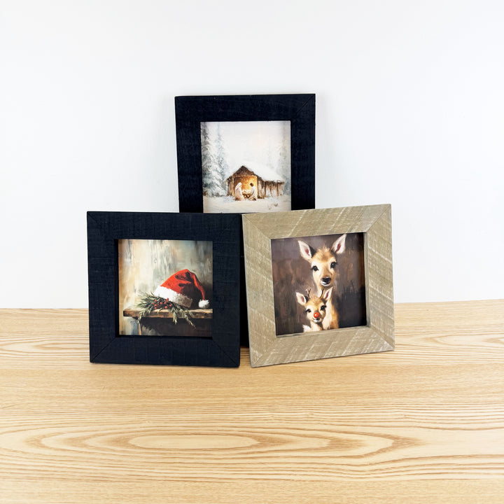 Christmas Framed Wall Art - Small Square