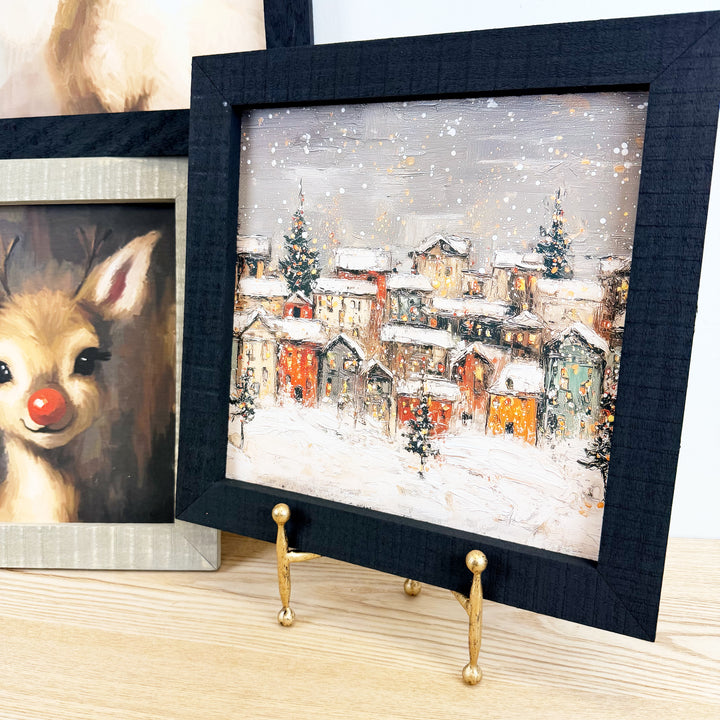 Christmas Framed Wall Art - Large Square