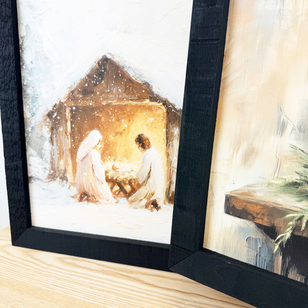 Christmas Framed Wall Art - Large Rectangle