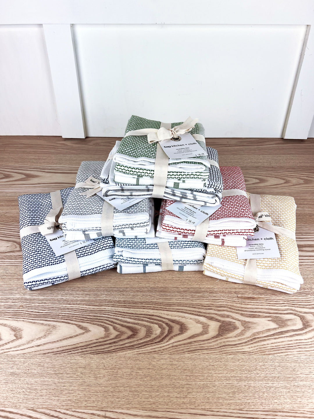 Classic Terry Dishtowel Set Of 2 - 7 Colors Available