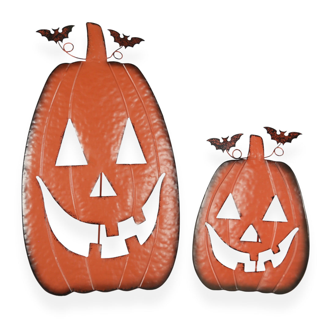 Metal Jack O' Lanterns, 2 sizes