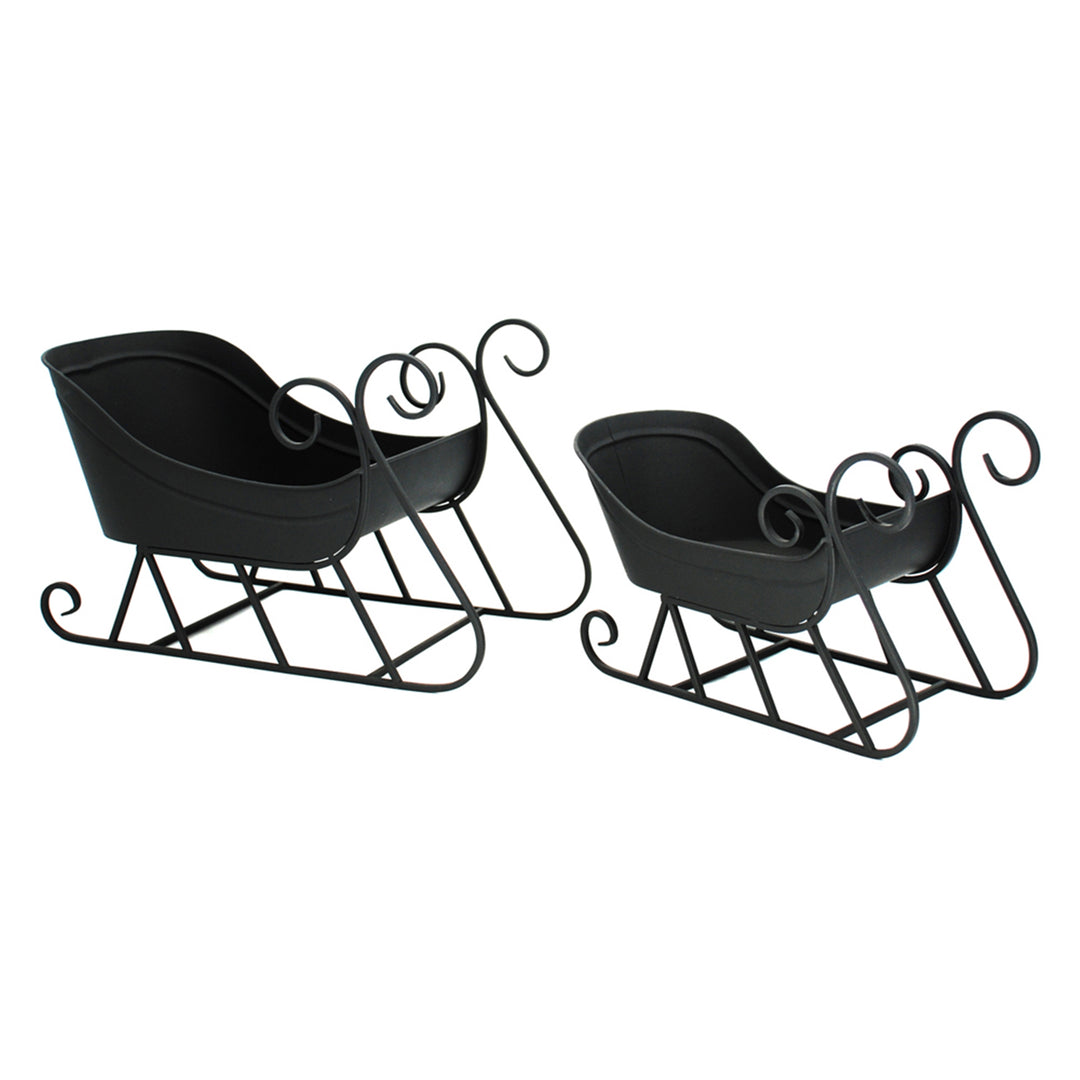 Black Sleighs, 2 sizes available