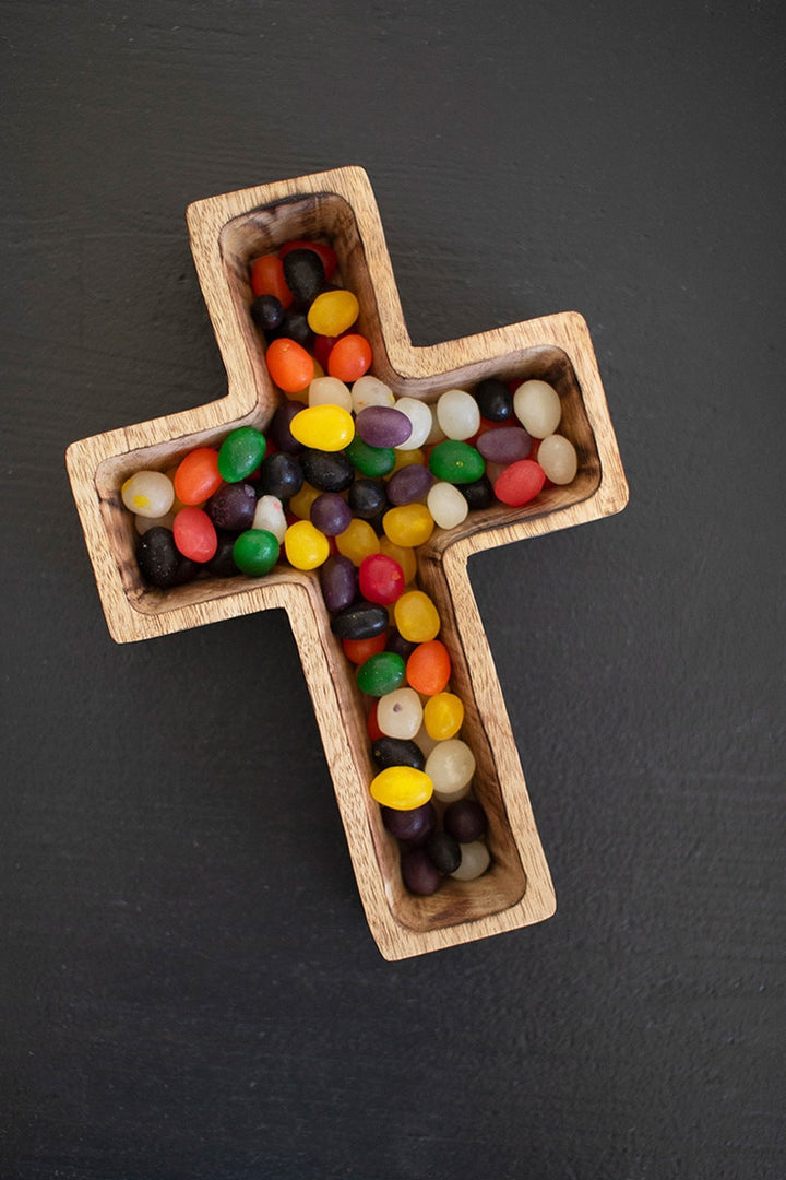 Wooden Cross Bowl